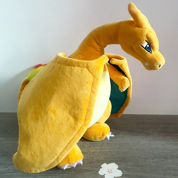 2023 Pokemon x Jazwares CHARIZARD Plush Figure 12” Nintendo EUC - Picture 2 of 8